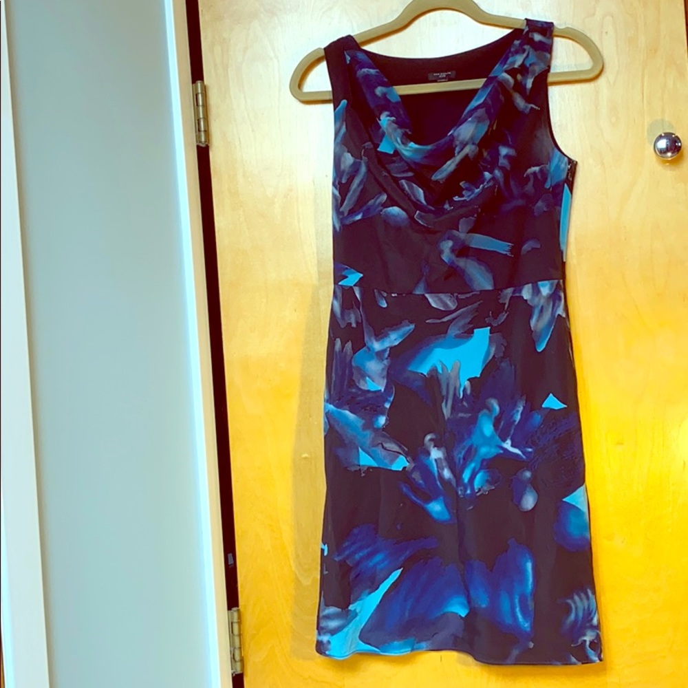Ann Taylor blue floral dress